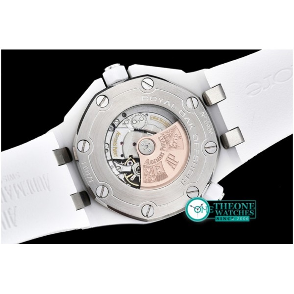 Audemars Piguet - Royal Oak Diver CER/RU White/White JHF A2813 Mod3120