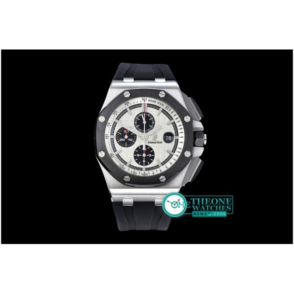 Audemars Piguet - Royal Oak Offshore Novelty SS/RU White Noob A7750 secs@12