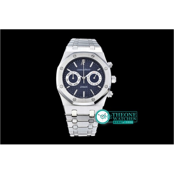 Audemars Piguet - Royal Oak Calendar SS/SS Blue VK Quartz