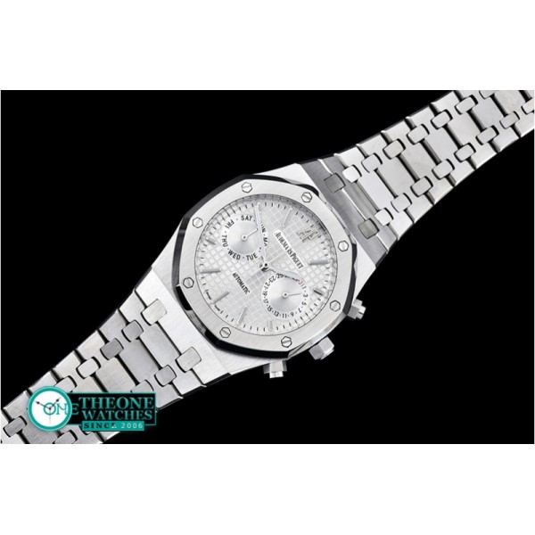 Audemars Piguet - Royal Oak Calendar SS/SS White VK Quartz