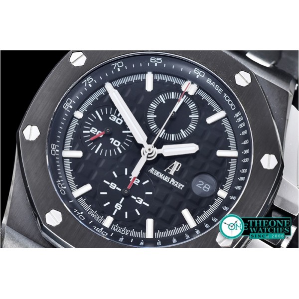 Audemars Piguet - RO Offshore Novelty PVD/RU Black JHF A3126 Secs@9