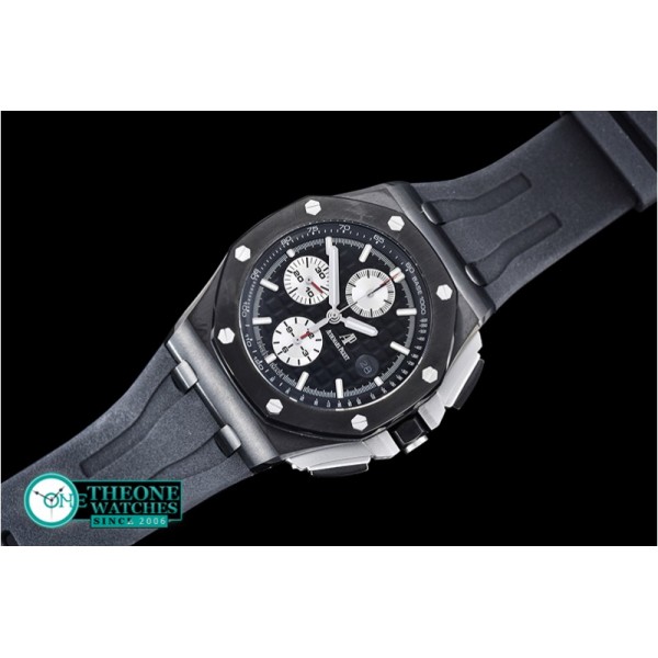 Audemars Piguet - RO Offshore Novelty PVD/RU Black/Wht JHF A3126 Secs@9