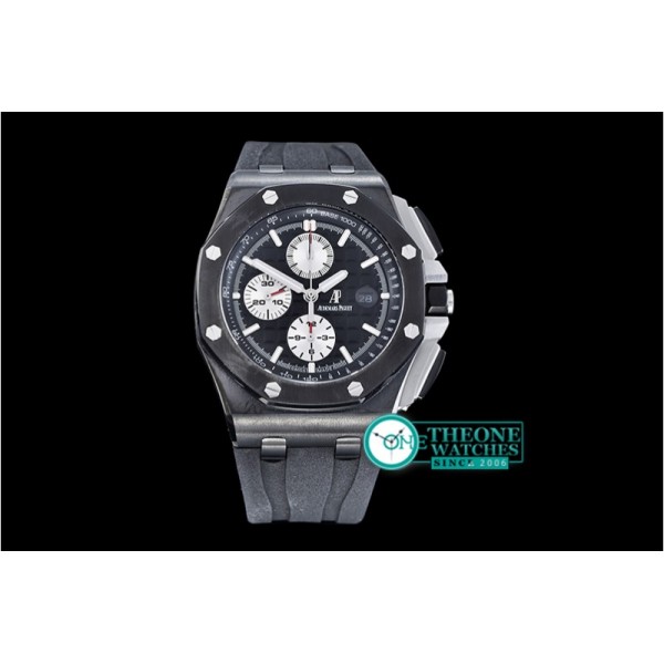 Audemars Piguet - RO Offshore Novelty PVD/RU Black/Wht JHF A3126 Secs@9