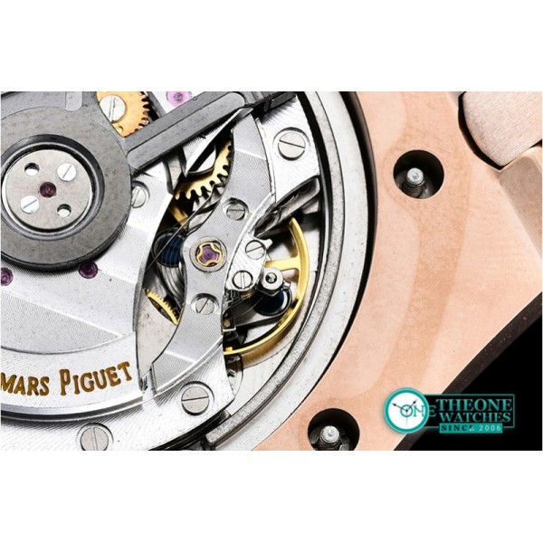 Audemars Piguet - RO Offshore Novelty RG/RU Black/Wht JHF A3126 Secs@9