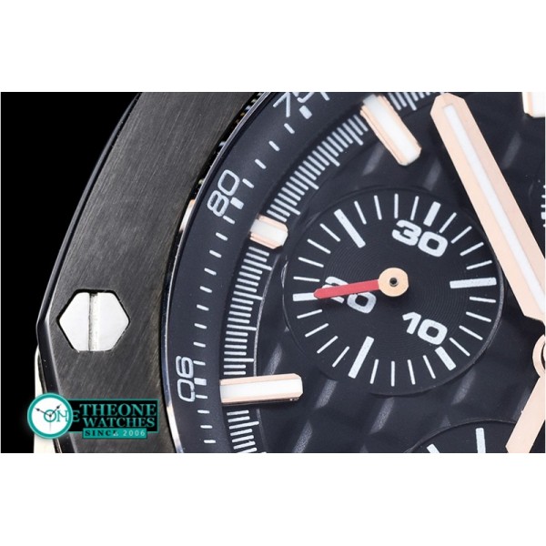 Audemars Piguet - RO Offshore Novelty RG/RU Black JHF A3126 Secs@9