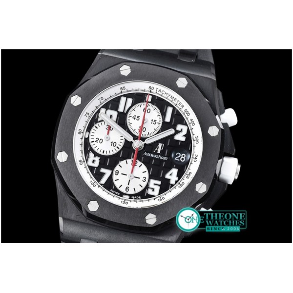 Audemars Piguet - RO Offshore PVD/RU Marcus Ltd Ed Blk Asia 7750 secs@12