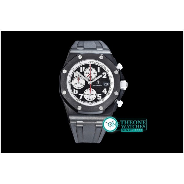 Audemars Piguet - RO Offshore PVD/RU Marcus Ltd Ed Blk Asia 7750 secs@12