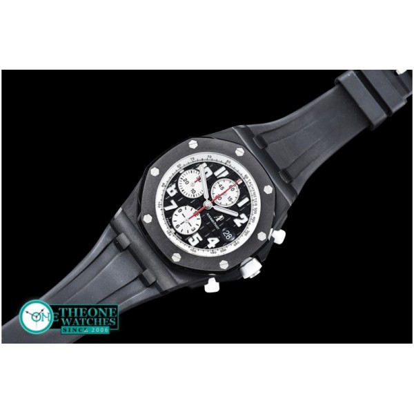 Audemars Piguet - RO Offshore PVD/RU Marcus Ltd Ed Blk Asia 7750 secs@12