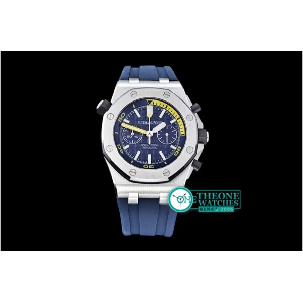 Audemars Piguet - ROO Basel 2016 Diver Chrono SS/RU JHF Blue A7750 Mod3124