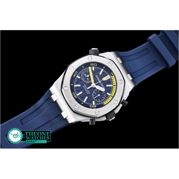 Audemars Piguet - ROO Basel 2016 Diver Chrono SS/RU JHF Blue A7750 Mod3124