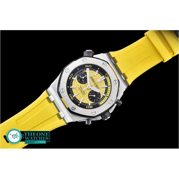 Audemars Piguet - ROO Basel 2016 Diver Chrono SS/RU JHF Yellow A7750 Mod3124