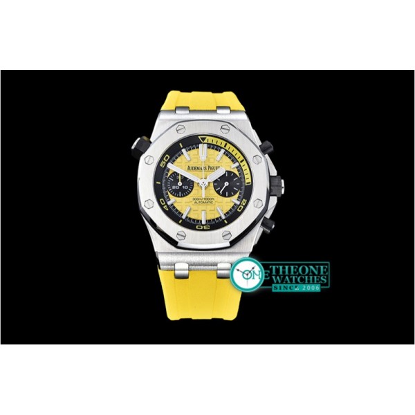 Audemars Piguet - ROO Basel 2016 Diver Chrono SS/RU JHF Yellow A7750 Mod3124