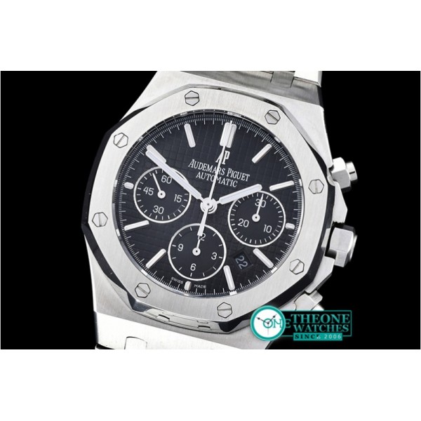 Audemars Piguet - Royal Oak Chronograph 26320ST SS/SS Black JHF A7750