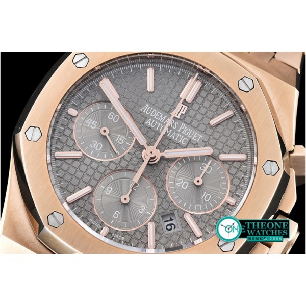 Audemars Piguet - Royal Oak Chronograph 26320ST RG/RG Grey JHF A7750