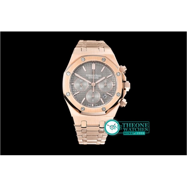 Audemars Piguet - Royal Oak Chronograph 26320ST RG/RG Grey JHF A7750