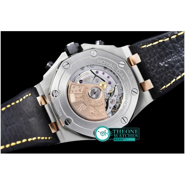 Audemars Piguet - Royal Oak Offshore RG Bez RG/SS Blue A7750 Secs@12