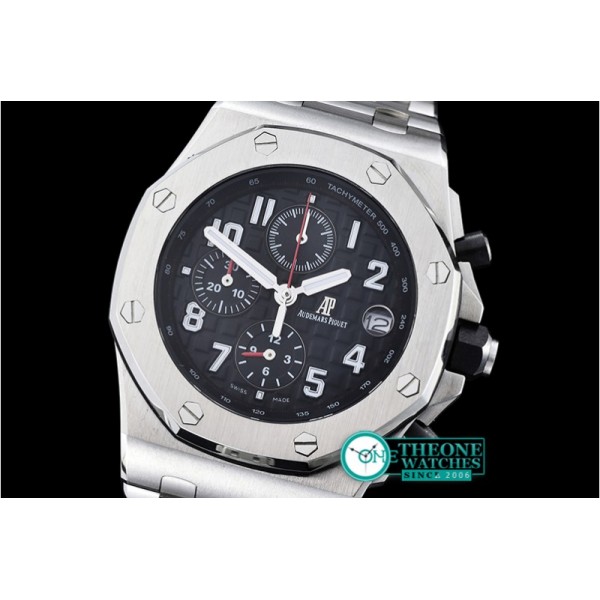 Audemars Piguet - Royal Oak Offshore SS/SS Black VK Qtz