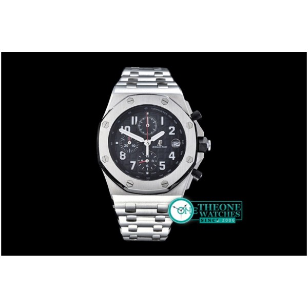 Audemars Piguet - Royal Oak Offshore SS/SS Black VK Qtz