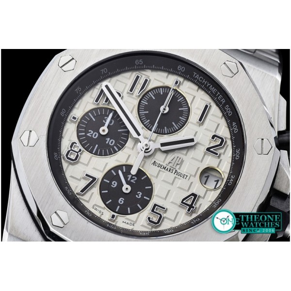 Audemars Piguet - Royal Oak Offshore SS/SS 2016 Safari Off-Wht VK Qtz