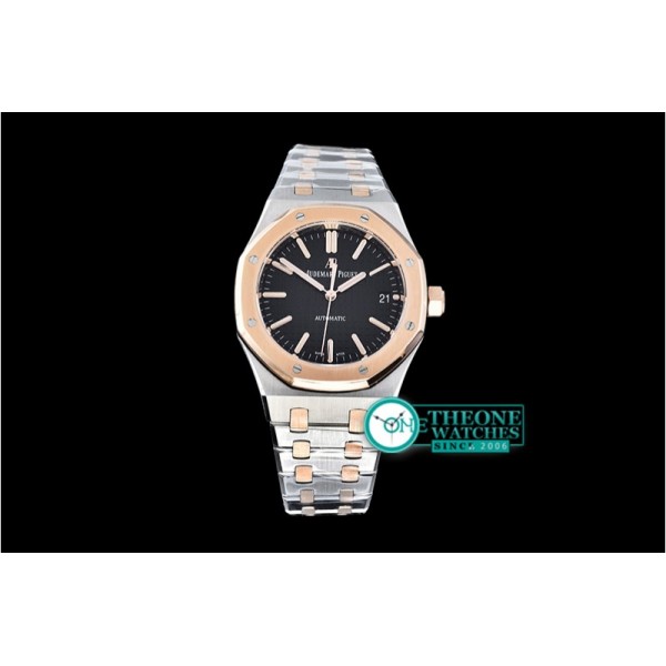 Audemars Piguet - Royal Oak Ref.15450 37mm RG/SS Black JF A2824 Mod3120