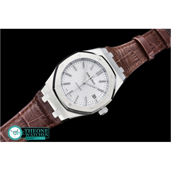 Audemars Piguet - Royal Oak Ref.15450 37mm SS/LE White JF A2824 Mod3120