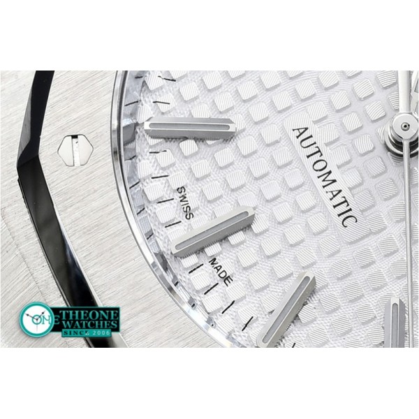 Audemars Piguet - Royal Oak Ref.15450 37mm SS/LE White JF A2824 Mod3120