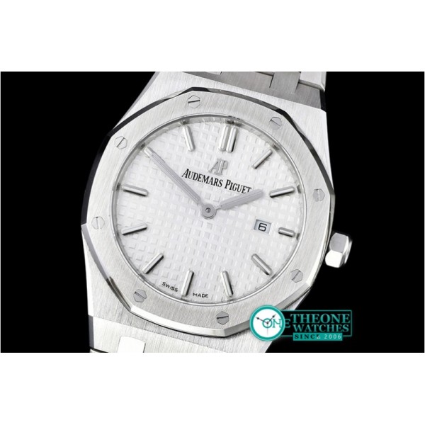 Audemars Piguet - Royal Oak Ladies 33mm SS/SS Wht JF Swiss ETA Quartz