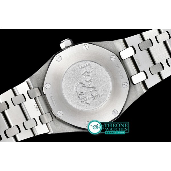 Audemars Piguet - Royal Oak Ladies 33mm SS/SS Wht Diams JF Swiss ETA Qtz