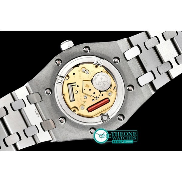 Audemars Piguet - Royal Oak Ladies 33mm SS/SS Wht Diams JF Swiss ETA Qtz