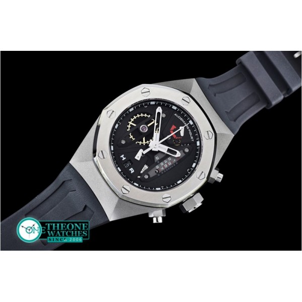 Audemars Piguet - Royal Oak Concept SS/RU Blk/Blk VK Quartz