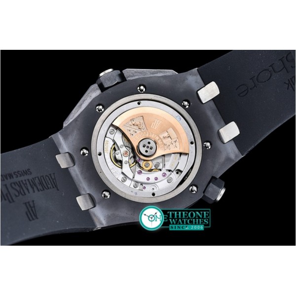 Audemars Piguet - Royal Oak Diver Ceramic CER/RU Blk/Org BP MY9015 Mod