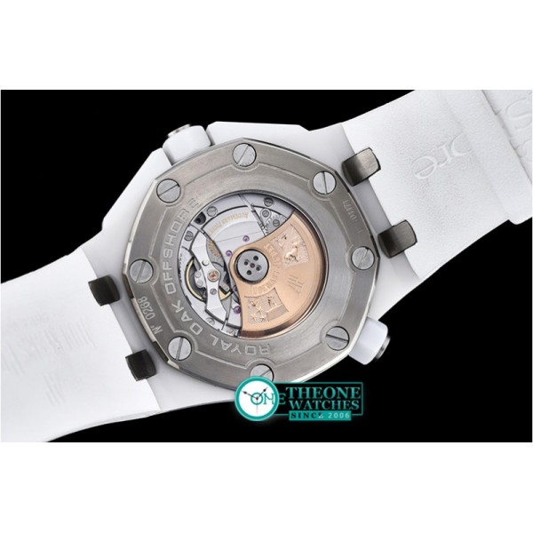 Audemars Piguet - Royal Oak Diver Ceramic CER/RU Wht/Blue BP MY9015 Mod