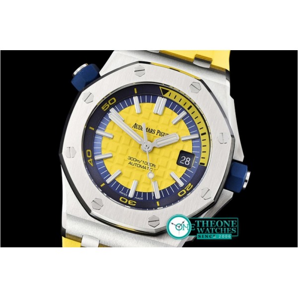 Audemars Piguet - Royal Oak Diver SS/RU Yellow JF MY9015 Mod A3120