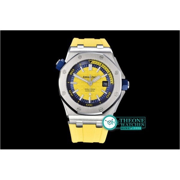 Audemars Piguet - Royal Oak Diver SS/RU Yellow JF MY9015 Mod A3120