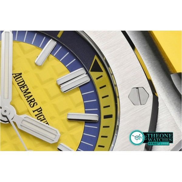 Audemars Piguet - Royal Oak Diver SS/RU Yellow JF MY9015 Mod A3120