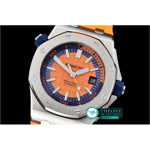 Audemars Piguet - Royal Oak Diver SS/RU Orange JF MY9015 Mod A3120