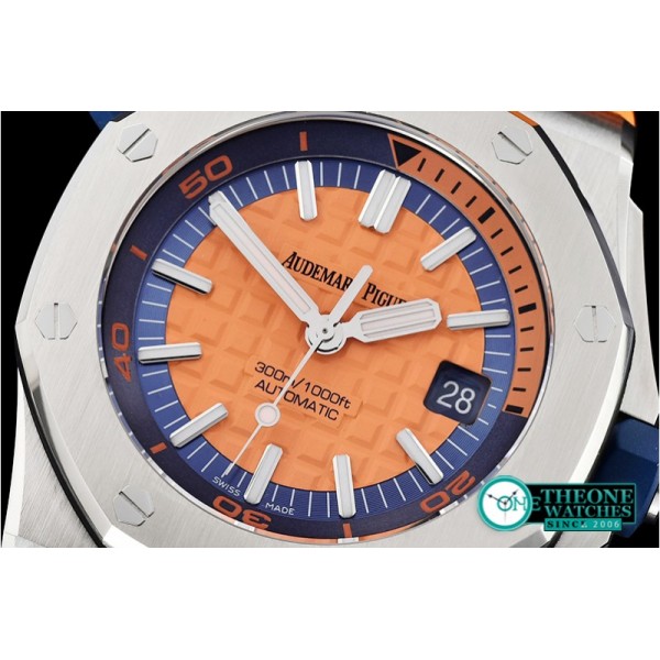 Audemars Piguet - Royal Oak Diver SS/RU Orange JF MY9015 Mod A3120