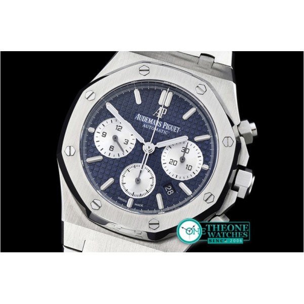 Audemars Piguet - Royal Oak Chronograph 26320ST SS/SS Blue/Wht JHF A7750