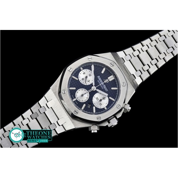 Audemars Piguet - Royal Oak Chronograph 26320ST SS/SS Blue/Wht JHF A7750