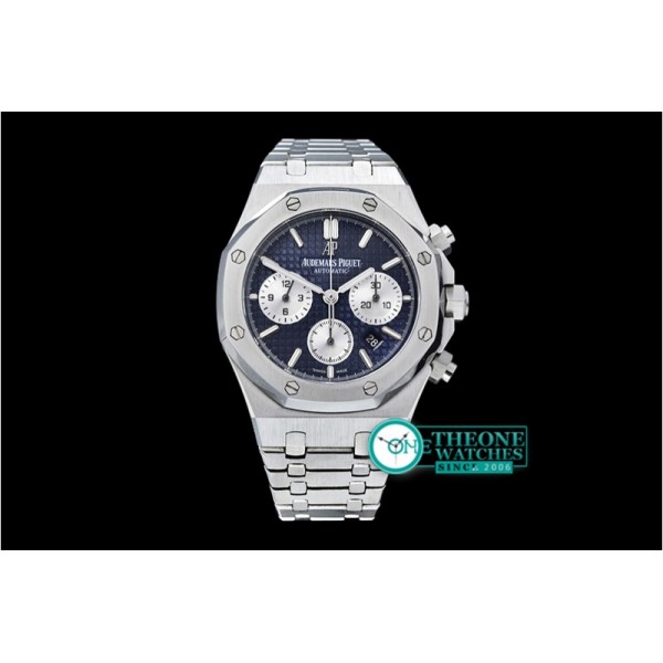 Audemars Piguet - Royal Oak Chronograph 26320ST SS/SS Blue/Wht JHF A7750