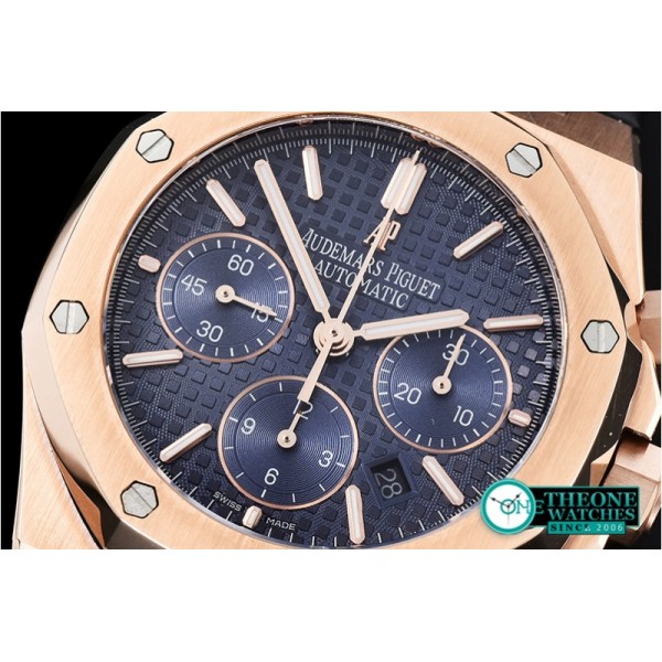 Audemars Piguet - Royal Oak Chronograph 26320ST RG/LE Blue JHF A7750