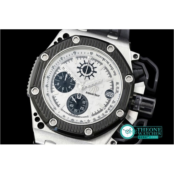 Audemars Piguet - Royal Oak Survivor SS/RU White VK Quartz Chronograph