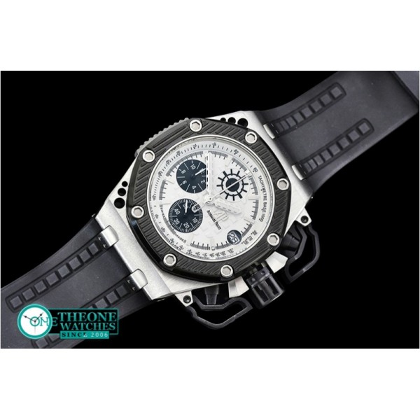 Audemars Piguet - Royal Oak Survivor SS/RU White VK Quartz Chronograph