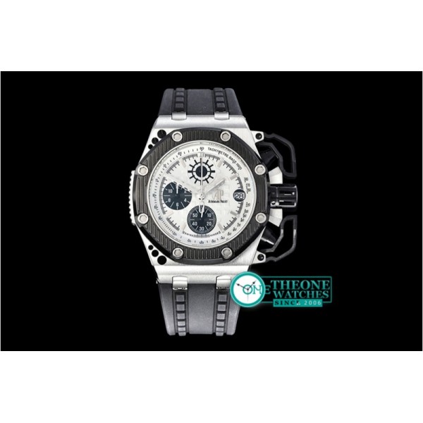 Audemars Piguet - Royal Oak Survivor SS/RU White VK Quartz Chronograph