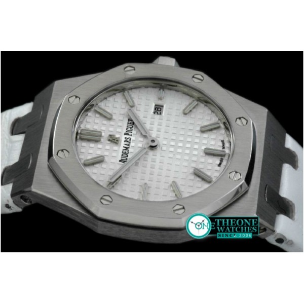 Audemars Piguet - Royal Oak Ladies SS/LE White S-Qtz