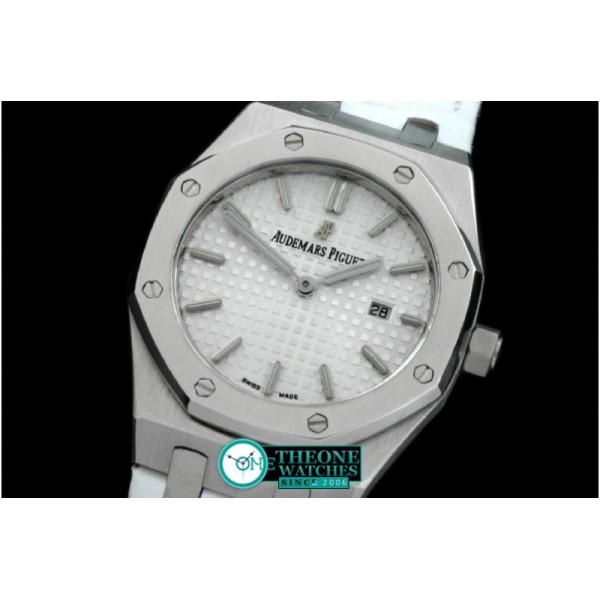 Audemars Piguet - Royal Oak Ladies SS/LE White S-Qtz