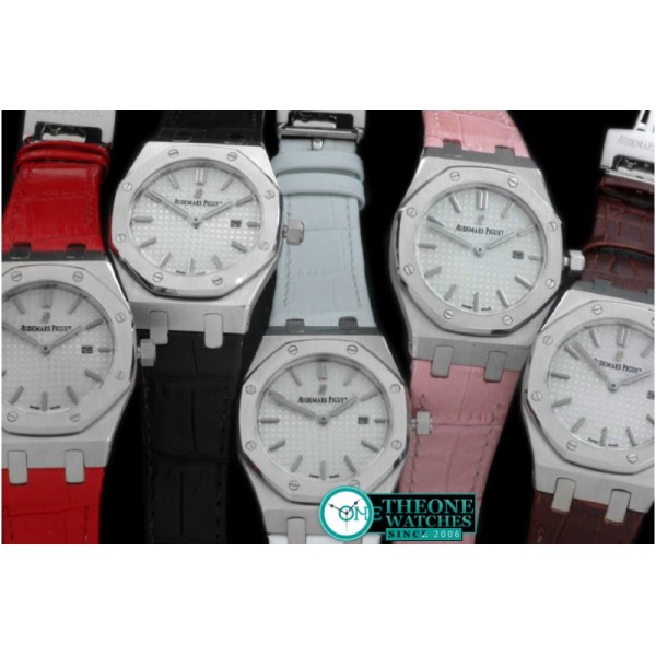 Audemars Piguet - Royal Oak Ladies SS/LE White S-Qtz