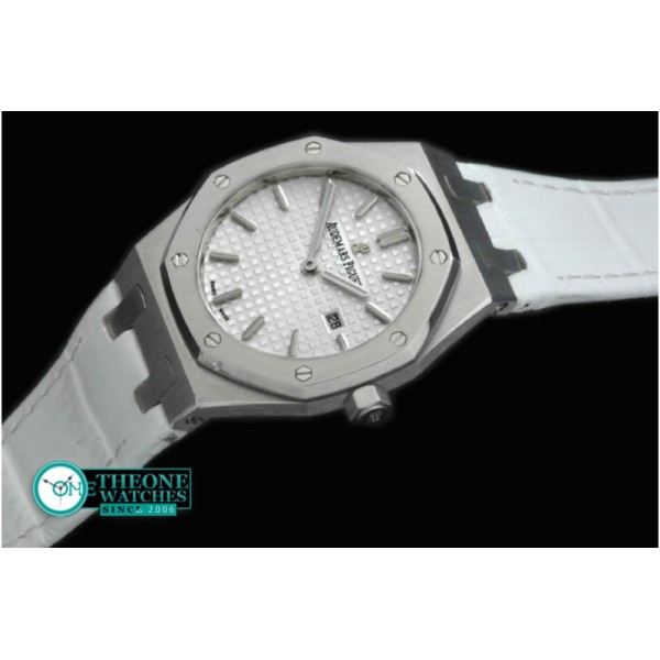 Audemars Piguet - Royal Oak Ladies SS/LE White S-Qtz