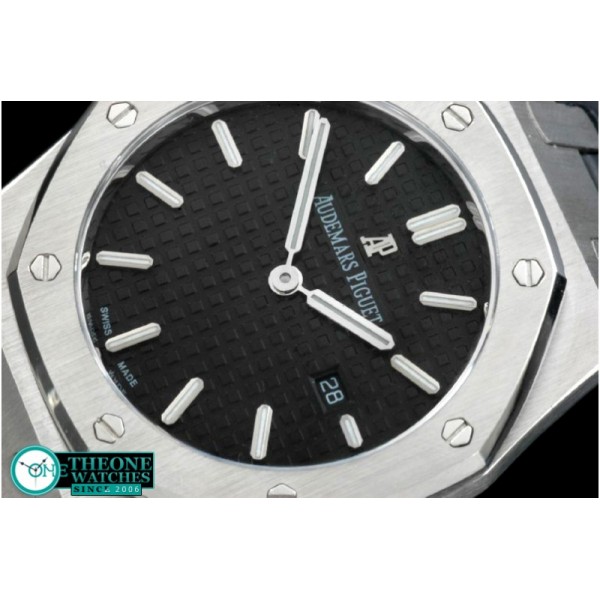 Audemars Piguet - Royal Oak Ladies SS/LE Black S-Qtz