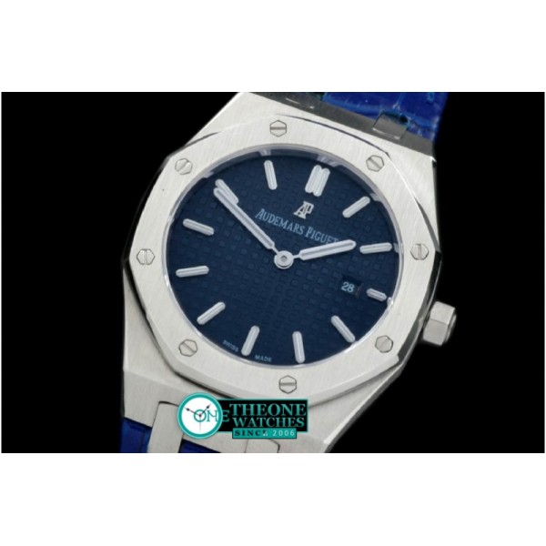 Audemars Piguet - Royal Oak Ladies SS/LE Blue S-Qtz